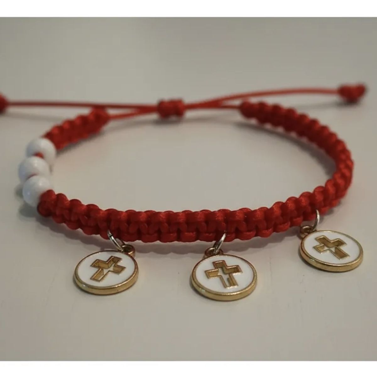 HAOKIDS - Pulsera roja protección niña de la santísima Trinidad