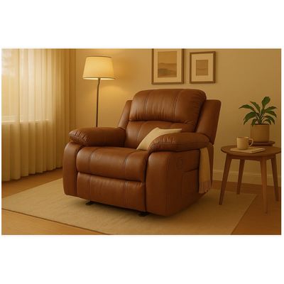 Imagen 2 del producto Berger comodo sillon reclinable masaje y calefacción hecho en cuero pu