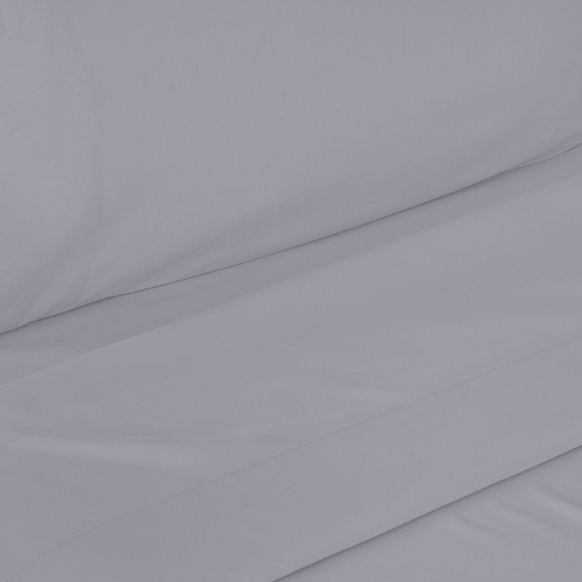 NAUTICA - Juego de Sabanas  2PL  lisas Microfibra  95gsm Nautica Home ,Gris