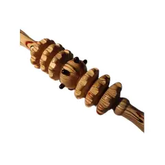 GENERICO - Masajeador Madera Rodillo Bolones