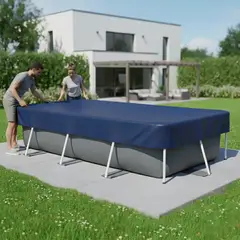 INTEX - Cubrepiscinas 4x2 m Cobertor Lona Protector Piscina