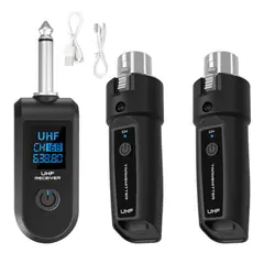 ATURE - Sistema De Micrófono Inalámbrico Con Transmisor Y Receptor