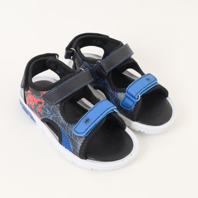 Imagen 2 del producto Sandalia Con Luces Niño Negro Escalando Spiderman