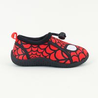Zapato De Agua Niño Rojo Telaraña Y Ojos Spiderman
