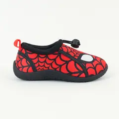MARVEL - Zapato De Agua Niño Rojo Telaraña Y Ojos Spiderman
