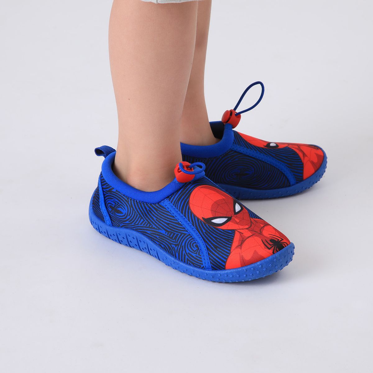 MARVEL - Zapato De Agua Niño Azul Personaje Torso Spiderman Marvel