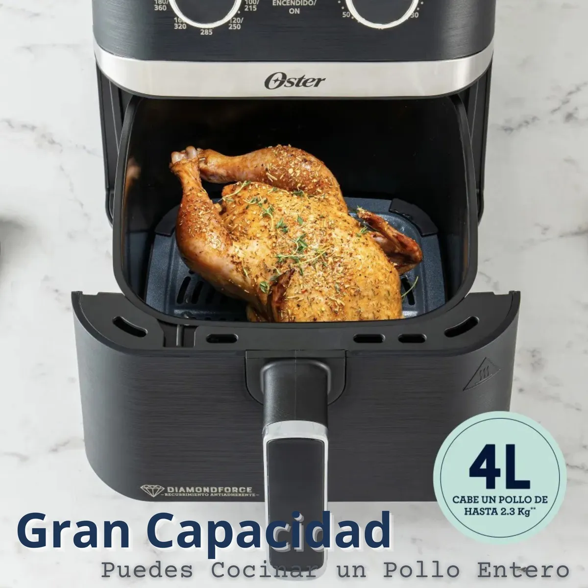 OSTER - Freidora de Aire Oster® Manual CKSTAF401MDF+100 Forros