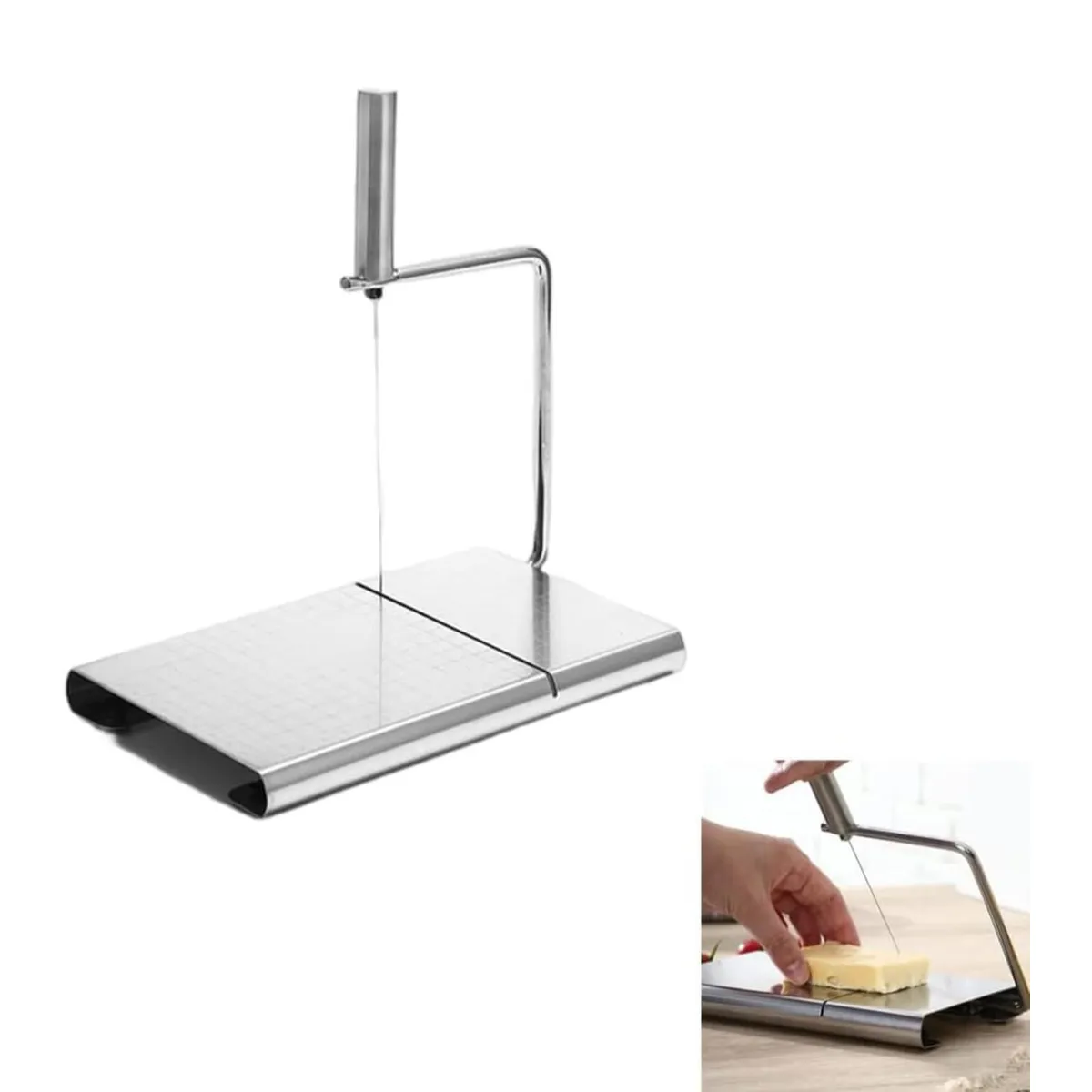 GENERICO - Rebanador Manual De Queso Y Jamón