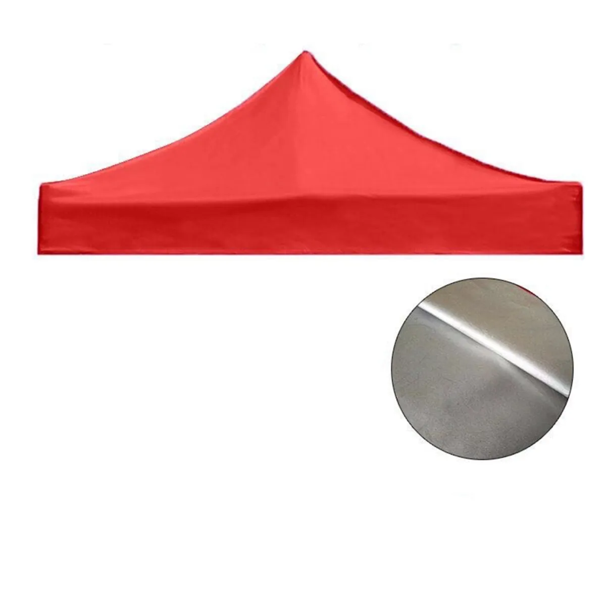 ATURE - Carpa Lona Repuesto Filtro Uv Para Toldo Araña  rojo 3x3