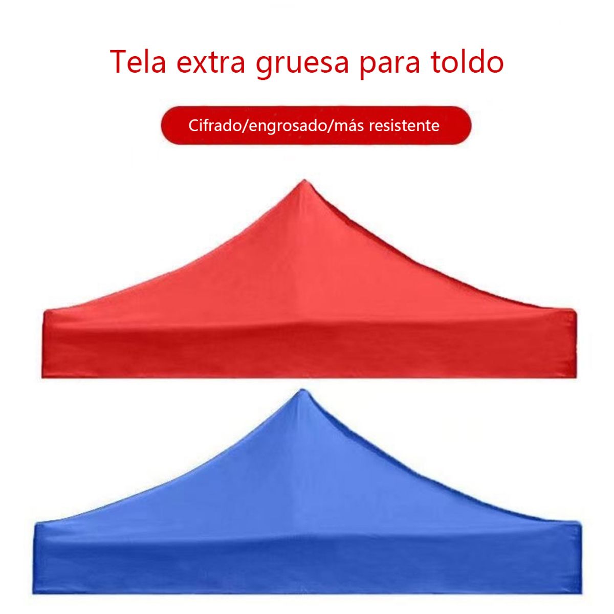 ATURE - Carpa Lona Repuesto Filtro Uv Para Toldo Araña   Azul 2x2