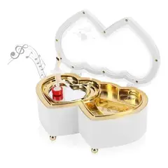 GENERICO - Joyero Musical Doble Corazon El Sueño de Una Bailarina