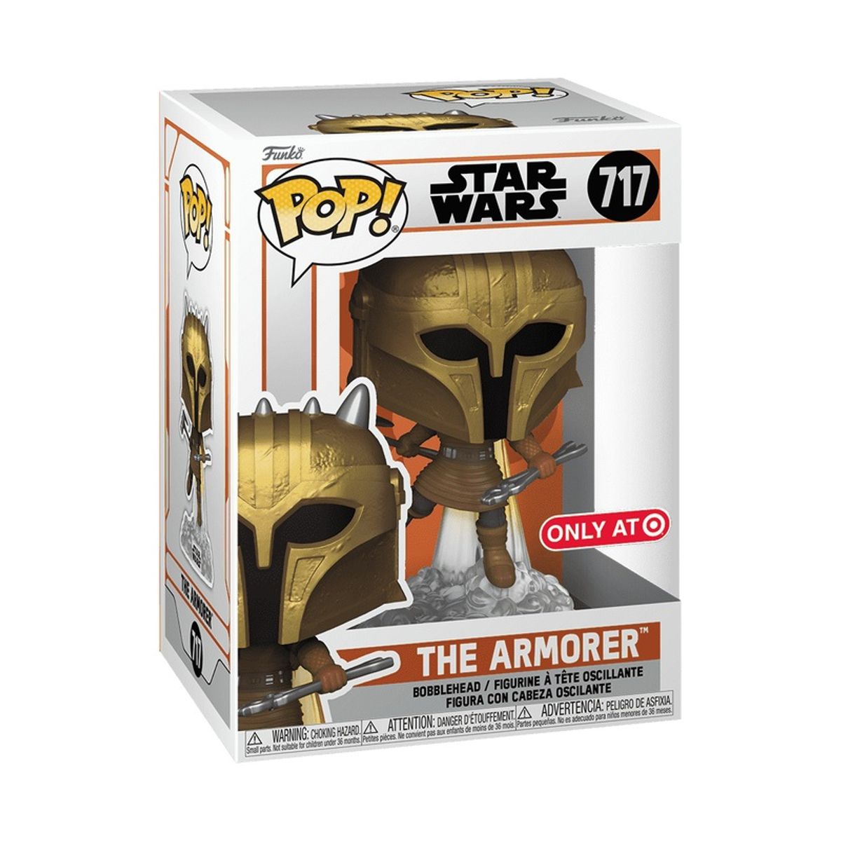 FUNKO - Pop Star Wars The Mandalorian – La Armera 717 + Protector
