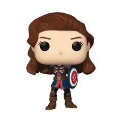 FUNKO - Pop Marvel What If – Capitana Carter 1468 + Protector