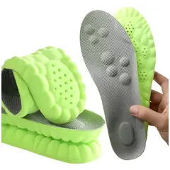 ATURE - 2 Pares De Plantillas Deportivas Elásticas De Silicona 4d