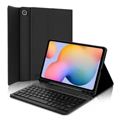KUANGYE - Funda Con Ñ Teclado Para Galaxy Tab S6 Lite P610 10.4