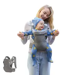 KINDA NICE - Portabebé De Viaje 4 En 1 Para Bebés Portátil Multifuncional