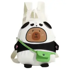 GENERICO - Capibara Mochila Peluche Disfrazado de Panda