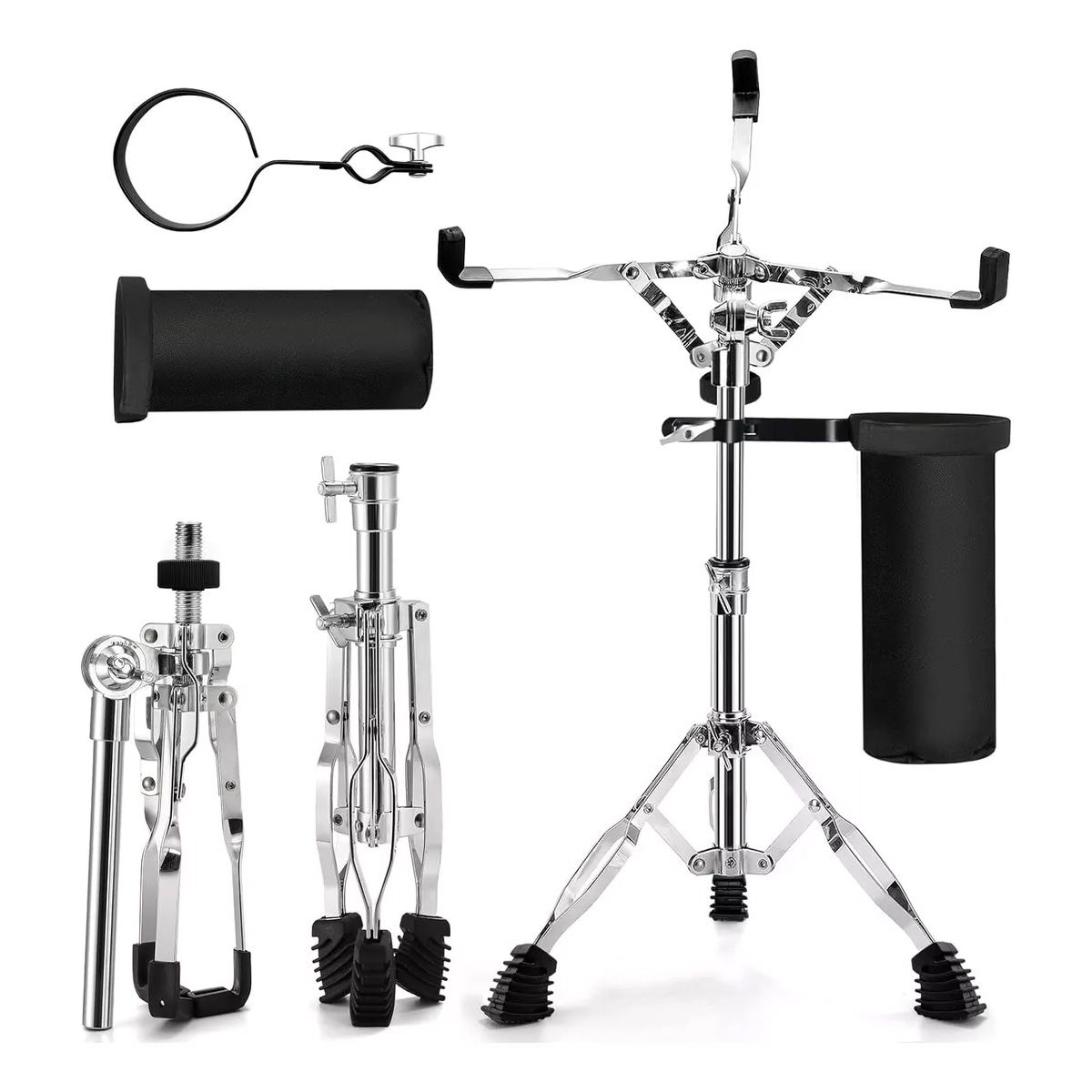 KINDA NICE - Atriles De Batería Percusión Acústica Con Almacenamiento