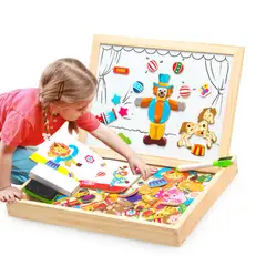 KINDA NICE - Rompecabezas Para Niños, Pizarra De Dibujo Magnética 110 Pzs