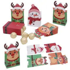 KINDA NICE - 16 Cajas De Regalos Navidad 18*4*8cm G Premium Navidad