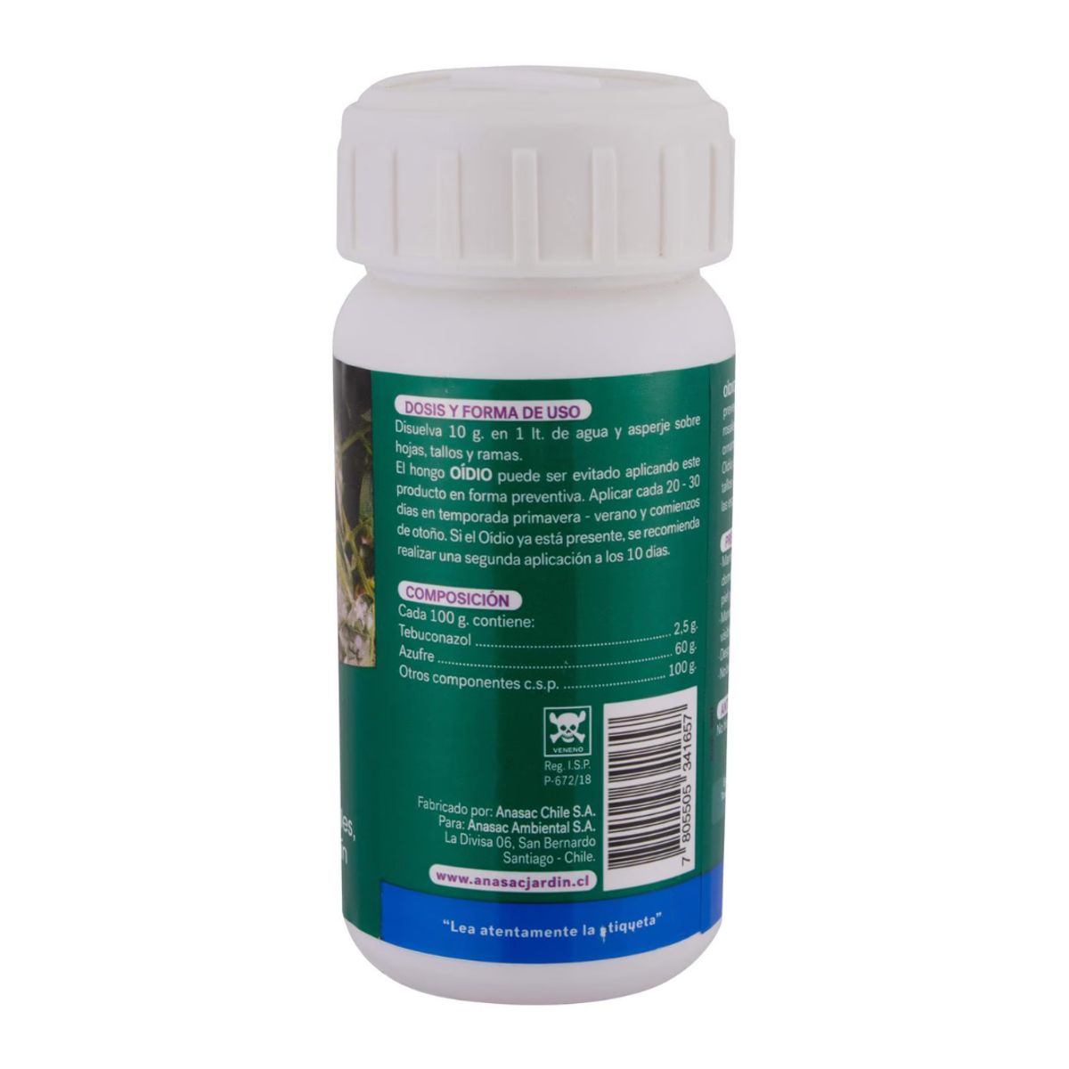 ANASAC - Oídio Fungicida Anasac 80gr
