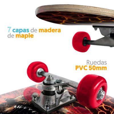 Imagen 2 del producto Skate 79 centimetros, track aluminio