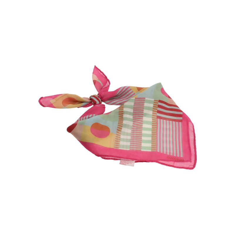AZALEIA - Pañuelo Mujer Artdeco Scarf Rosado AZALEIA