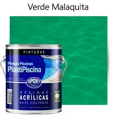 EPOXY - PINTURA PISCINA - PLASTIPISCINA - 4L TONO Verde Malaquita