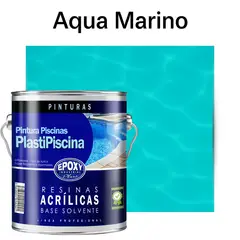EPOXY - PINTURA PISCINA - PLASTIPISCINA - 4L TONO Aqua Marino