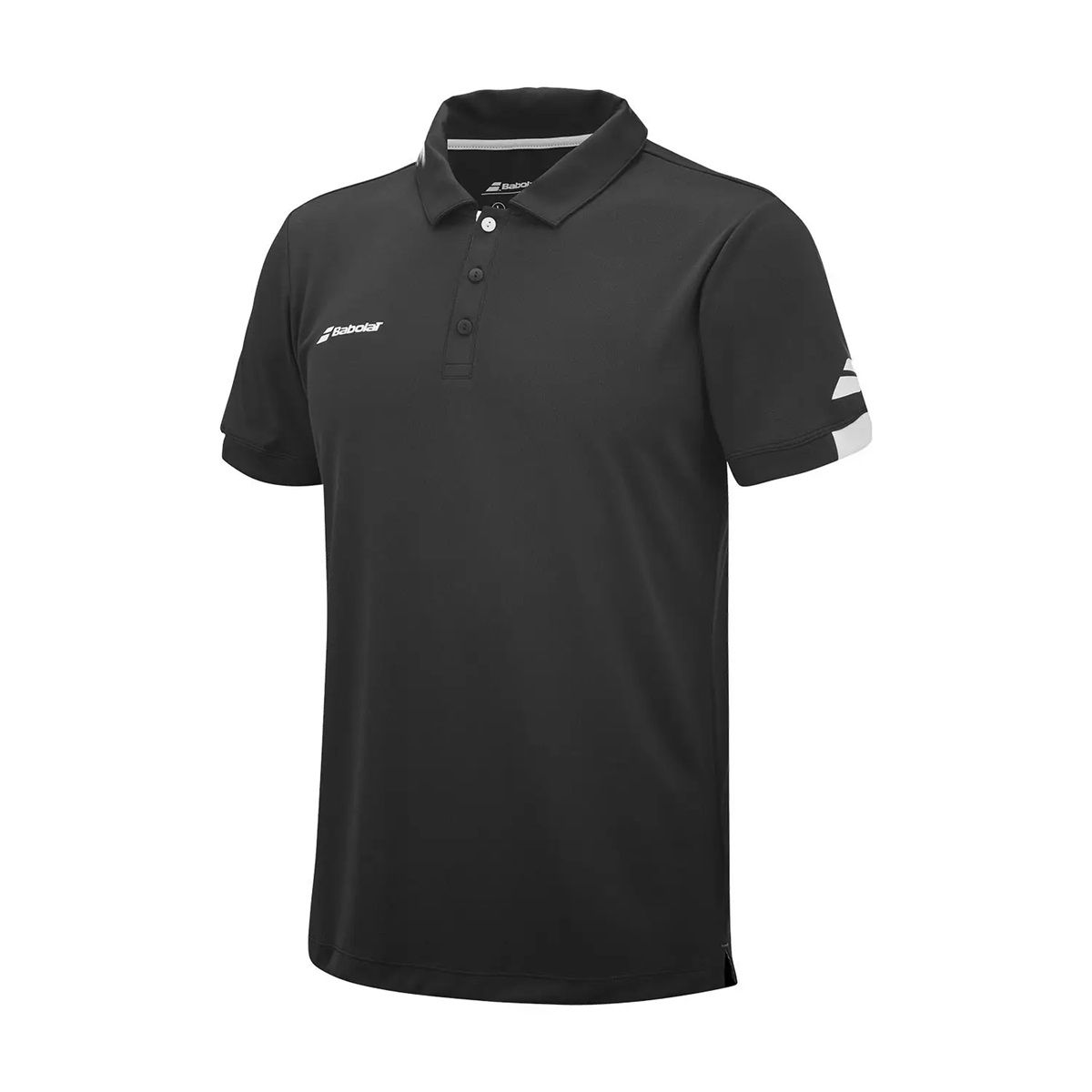 BABOLAT - Polera Babolat Play Polo Negra Tenis Padel