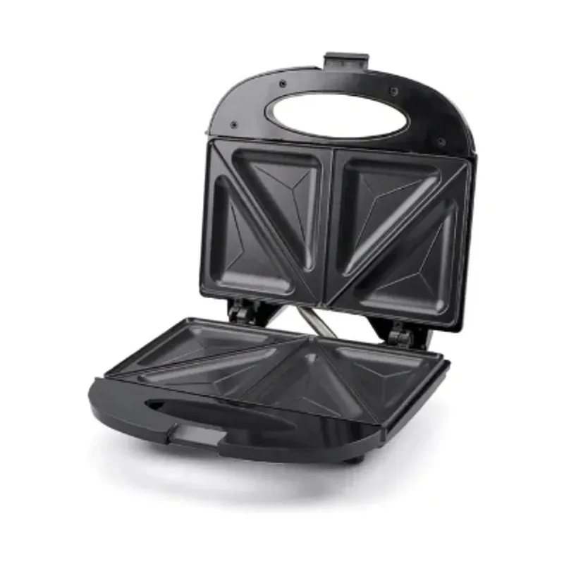 GENERICO - Sanduchera Electrica Plancha Tostadora Sandwichera Negro