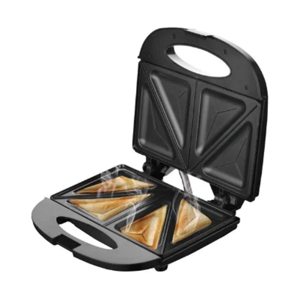 GENERICO - Sanduchera Electrica Plancha Tostadora Sandwichera Negro
