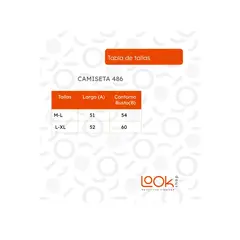 LOOK SHOP - Camiseta Pabilo Reductora Mujer Faja Nylon Compresión 486