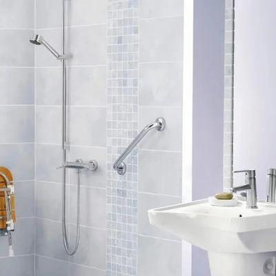 Imagen 2 del producto Manilla Barra Seguridad 47,5 Cm Baño Ducha Acero Inoxidable