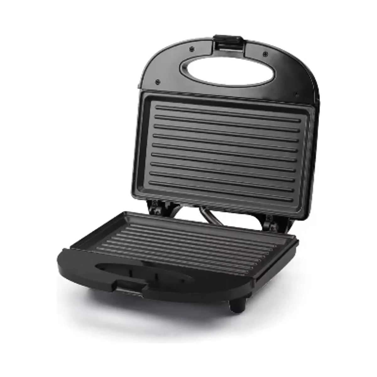 GENERICO - Maquina Electrica Plancha Tostadora Negro
