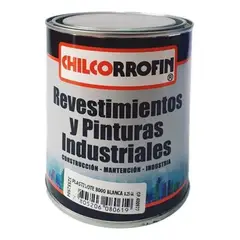 CHILCORROFIN - Plastikote 8000 Blanca cuarto galon