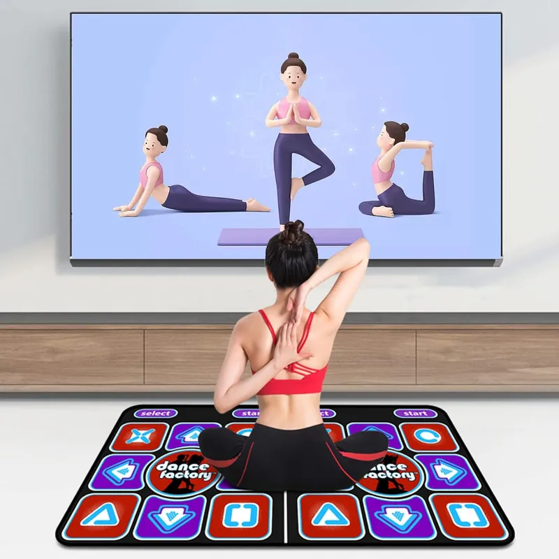 PUREPOWER - Alfombra Música Eléctrica Juego Pad de Baile con Luz Indicadora LED-03