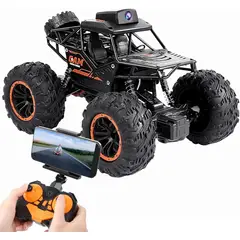 PUREPOWER - Coche Teledirigido Todoterreno con Cámara HD