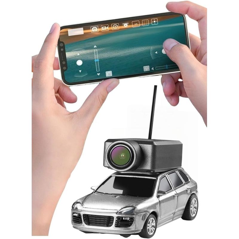 PUREPOWER - Mini RC Cars a escala 164 para adultos con cámara HD