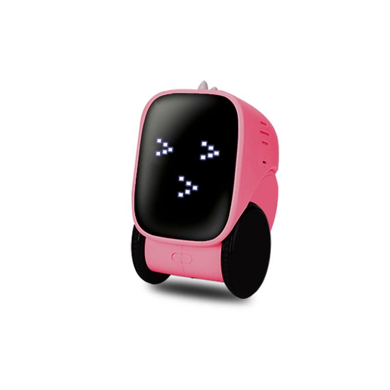 PUREPOWER - Inducción de programación de control de voz de robot inteligente-rosa