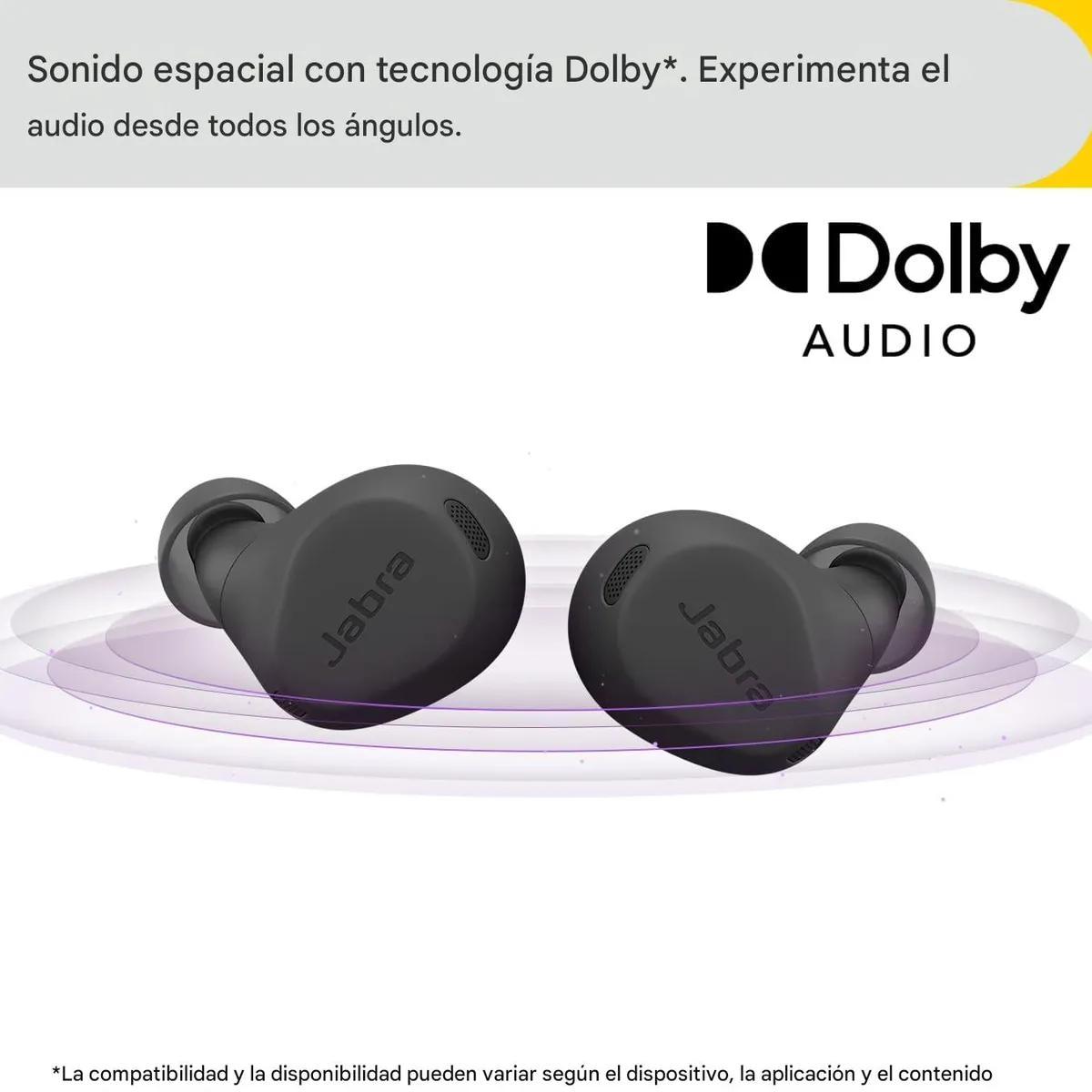 JABRA - Audífonos Bluetooth Jabra Elite 8 Active con cancelación Gris Reacondicionado