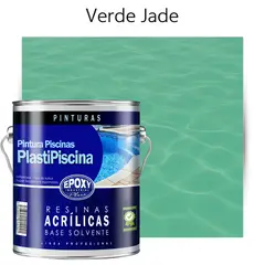 EPOXY - PINTURA PISCINA - PLASTIPISCINA - 4L TONO Verde Jade