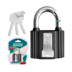 TOTAL TOOLS - Candado De Seguridad 32 Mm Con 3 Llaves Total Tlk31321