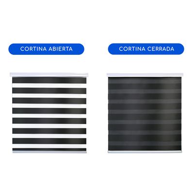 Imagen 2 del producto Cortina Roller Duo Zebra Día Y Noche Cenefa Pvc 60x200