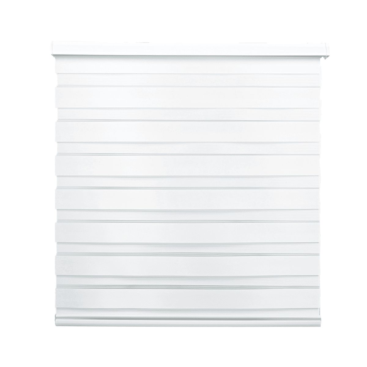 GUIZA - Cortina Roller Duo Zebra Día Y Noche Cenefa Pvc 60x200 Guiza