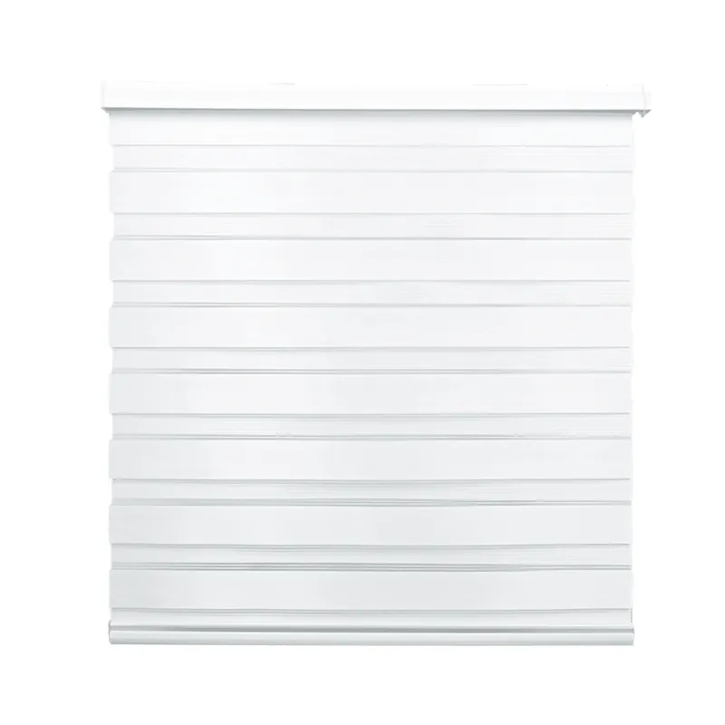 GUIZA - Cortina Roller Duo Zebra Día Y Noche Cenefa Pvc 60x200 Guiza