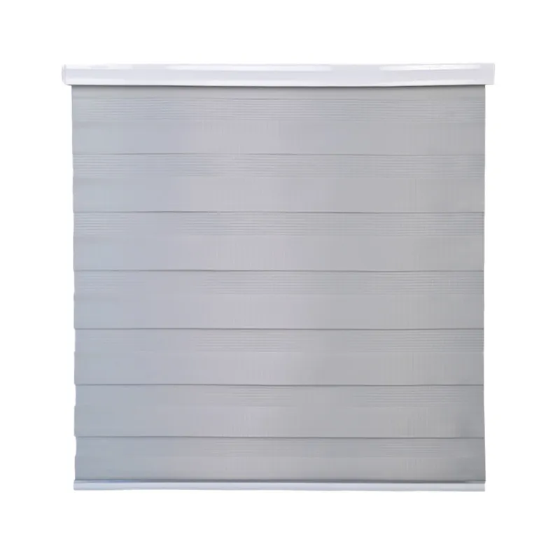 GUIZA - Cortina Roller Duo Zebra Día Y Noche Cenefa Pvc 60x200 Guiza