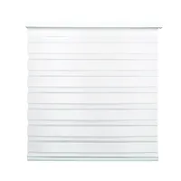 Cortina Roller Duo Zebra Día Y Noche Cenefa Pvc 80x200