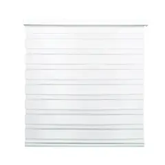 GUIZA - Cortina Roller Duo Zebra Día Y Noche Cenefa Pvc 100x200