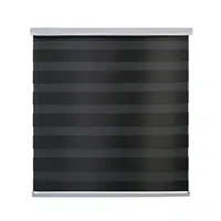 Cortina Roller Duo Zebra Día Y Noche Cenefa Pvc 140x200